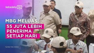 MBG Digelar Serentak, 55,1 Juta Penerima Dapat Makan Bergizi Gratis