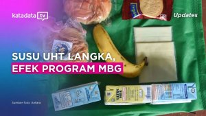 Susu UHT Langka di Ritel, Efek Program Makan Bergizi Gratis