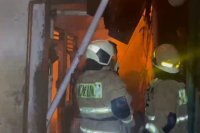 Kebakaran di Tambora Jakarta Barat, Minggu (11/1)