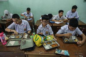 Alokasi anggaran program Makan Bergizi Gratis tahun 2026