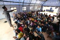 Sekolah darurat di lokasi bencana Aceh Tamiang