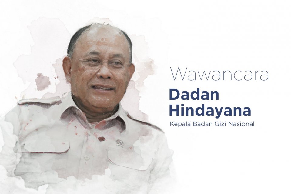 Kepala Badan Gizi Nasional Dadan Hindayana