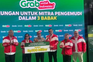 CEO Grab Indonesia, Neneng Goenadi di Grab Dukungan untuk Indonesia, Selasa (13/1/2026)