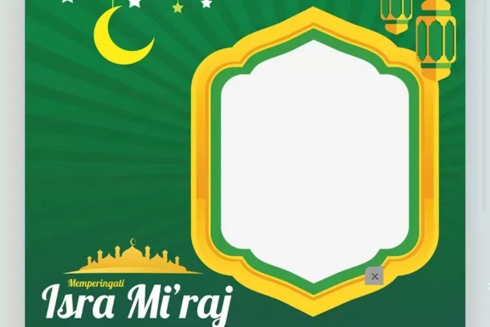 Link Twibbon Isra Miraj 2026