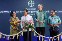Peresmian peningkatan kapabilitas lini produksi MMS dan R&D Bayer