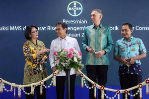 Peresmian peningkatan kapabilitas lini produksi MMS dan R&D Bayer