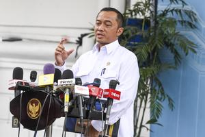 Konferensi pers pertemuan Presiden dengan rektor di Istana