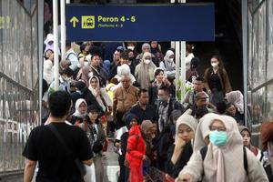 Peningkatan jumlah penumpang kereta api di Stasiun Malang