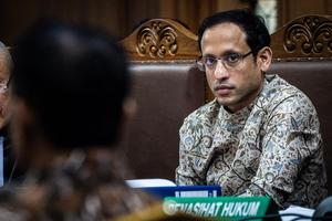 Sidang lanjutan Nadiem Makarim