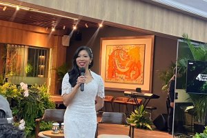 Direktur Utama inJourney, Maya Watono, di Jakarta, Senin (19/1)