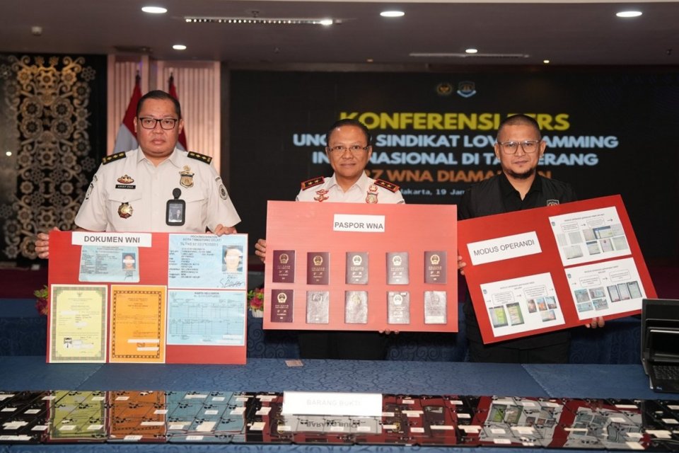 Ditjen Imigrafi tangkap 27 WNA terkait love scamming di Tangerang, penipuan,