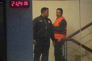 KPK Tetapkan Wali Kota Madiun Maidi Sebagai Tersangka (Foto: Katadata/Fauza Syahputra)