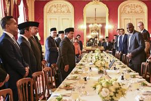 Presiden Prabowo bertemu Wakil PM Inggris di Lancaster House