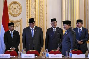 Presiden Prabowo bertemu dengan 24 pimpinan universitas di Inggris