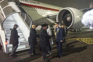 Presiden Prabowo tiba di Swiss