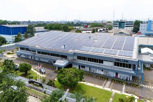 PLTS Atap milik Haleon di Pulogadung