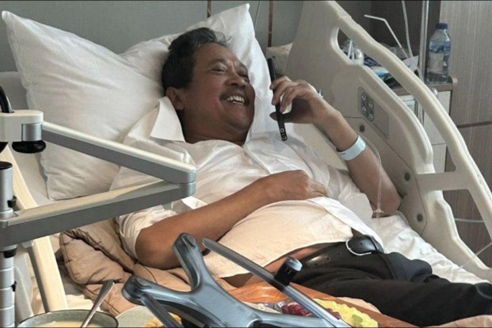 Prabowo telepon menteri kp yang pingsan 