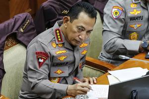 Raker Komisi III DPR dengan Kapolri