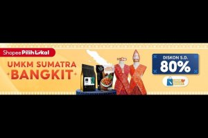 Pelaku UMKM asal Sumatra mendapat dukungan promosi melalui kampanye UMKM Sumatra Bangkit yang diinisiasi Shopee Indonesia, dengan eksposur produk di h