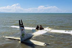 Evakuasi pesawat Smart Air di Nabire