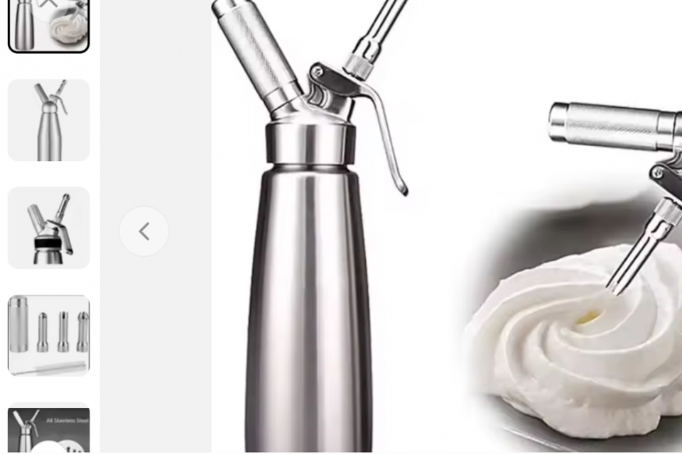 Dispenser Krim Kocok, whip pink, bnn,