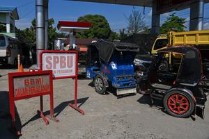 Pasokan BBM di Batang Toru Tapsel