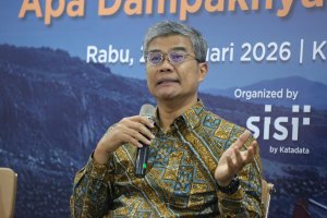 Katadata Policy Dialogue, Hasil Tambang untuk Ormas - Apa Dampaknya bagi Umat? (Foto: Katadata/Fauza Syahputra)