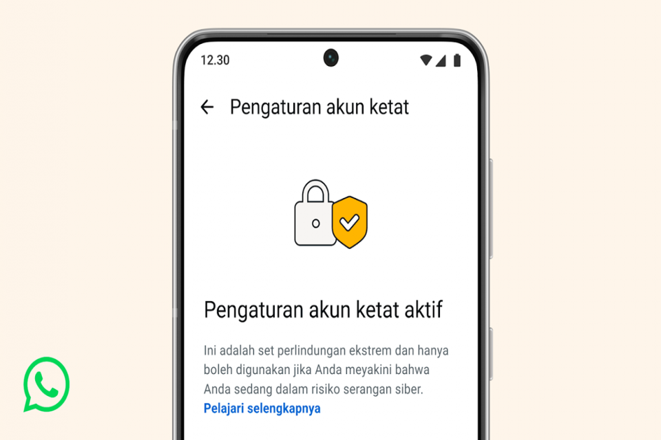 Fitur blokir panggilan di WhatsApp, blokir link apk di whatsapp,