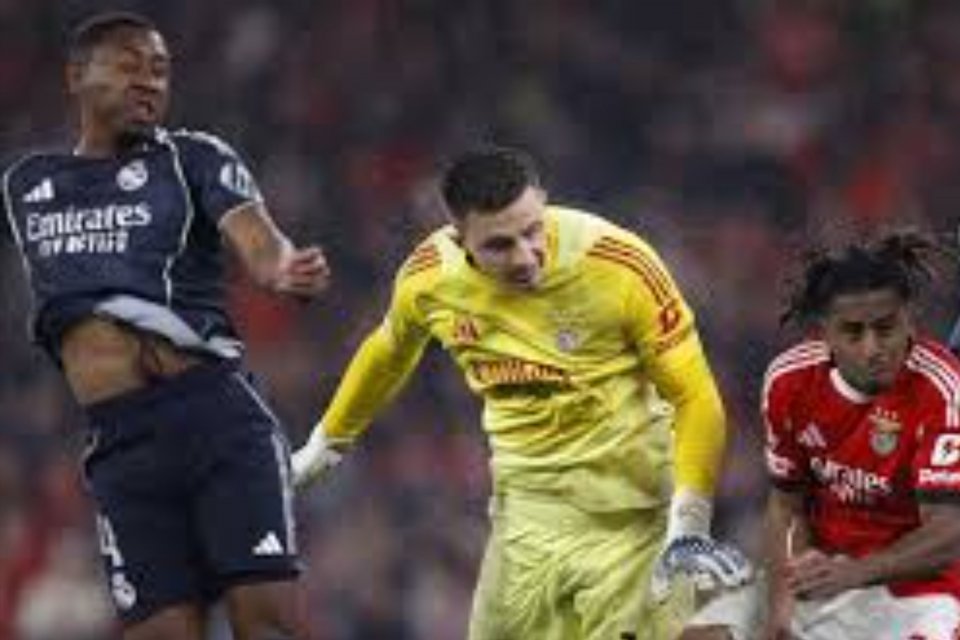 Hasil Pertandingan Benfica vs Real Madrid 