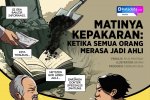 KOMIK: Matinya Kepakaran: Ketika Semua Orang Merasa Jadi Ahli