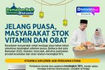 Jelang Ramadan, Masyarakat Stok Vitamin dan Obat