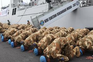 Satgas MTF TNI Konga XXVIII-P/UNIFIL tiba di Surabaya