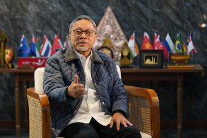 Wawancara Katadata dengan Menteri Koordinator Bidang Pangan Zulkifli Hasan(Foto: Katadata/Fauza Syahputra)