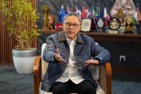 Wawancara Katadata dengan Menteri Koordinator Bidang Pangan Zulkifli Hasan(Foto: Katadata/Fauza Syahputra)