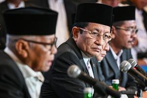 Pengumuman hasil sidang isbat satu Ramadhan