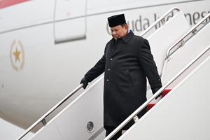 Presiden Prabowo tiba di Amerika Serikat
