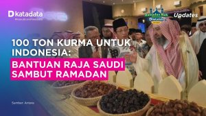 Indonesia Terima 100 Ton Kurma dari Raja Arab Saudi Jelang Ramadan