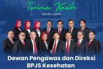 Dewan Pengawas dan Direksi BPJS Kesehatan 2021-2026 telah mengakhiri tugas.