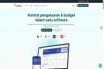 Tampilan tangkap layar dari platform Mekari Expense.