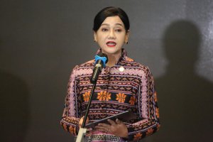 Konpers perkembangan terkait MSCI di Bursa Efek Indonesia (Foto: Katadata/Fauza Syahputra)