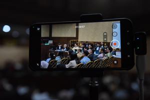 Sidang pemeriksaan saksi bagi Nadiem Makarim