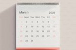 Kalender Maret 2026 