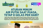Kebutuhan asupan cairan saat puasa