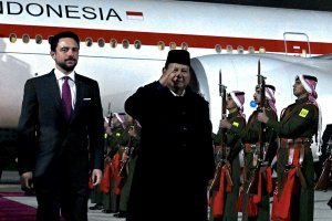 Prabowo tiba di Yordania