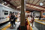 Mudik awal di Stasiun Kiaracondong Bandung