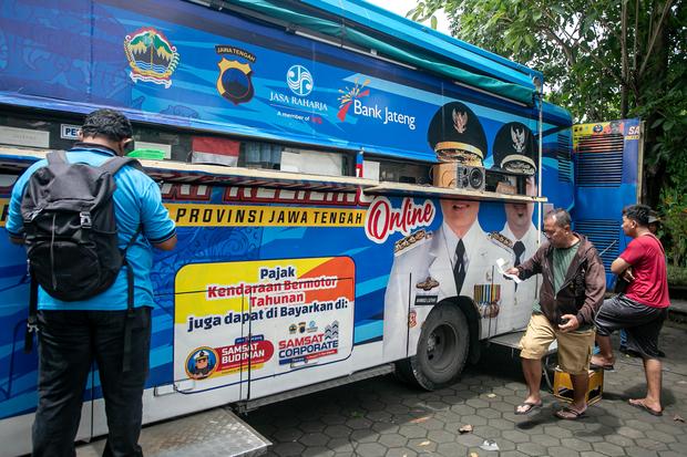 Relaksasi diskon pajak kendaraan di Jawa Tengah