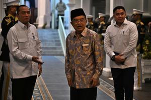 Silahturahmi Presiden Prabowo dengan mantan presiden