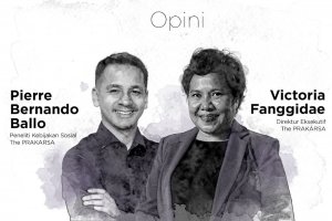 Pierre Bernando Ballo dan Victoria Fanggidae 