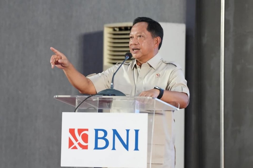 Menteri Dalam Negeri Muhammad Tito Karnavian. rumah