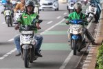 Bonus Hari Raya (BHR) untuk mitra pengemudi ojol sebesar 25% dari rata-rata pendapatan selama 12 bulan (Foto: Katadata/Fauza Syahputra)